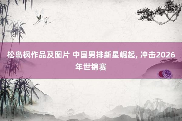 松岛枫作品及图片 中国男排新星崛起， 冲击2026年世锦赛