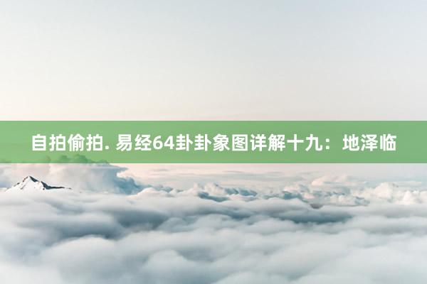 自拍偷拍. 易经64卦卦象图详解十九：地泽临